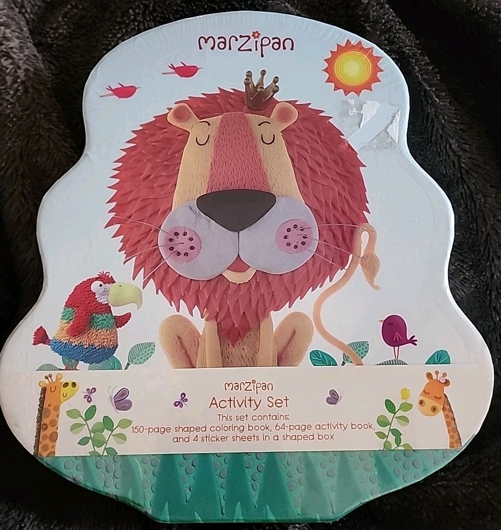 Home Learning Activity Set Ages 3+ Coloring Book Sticker Sheets Early Learning