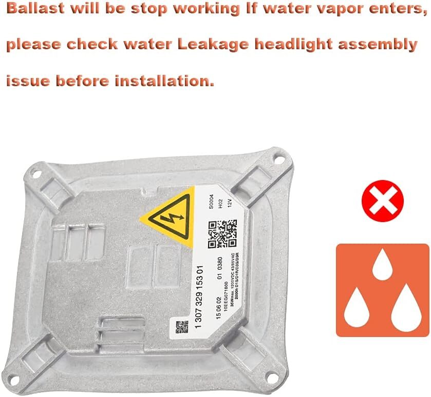 Xenon HID Headlight Ballast Compatible with BMW 328i 328xi 335i 335xi M3