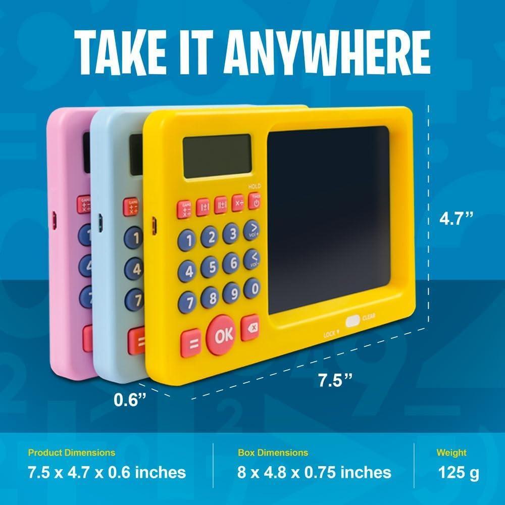 Interactive Electronic Math Game with Sketch Pad Educational MathGame(Bulk3Sets)