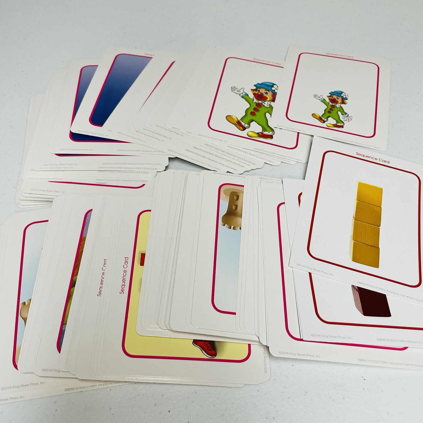 Frog Street Threes Photo Activity Cards Set Home School Curriculum Teach Learn