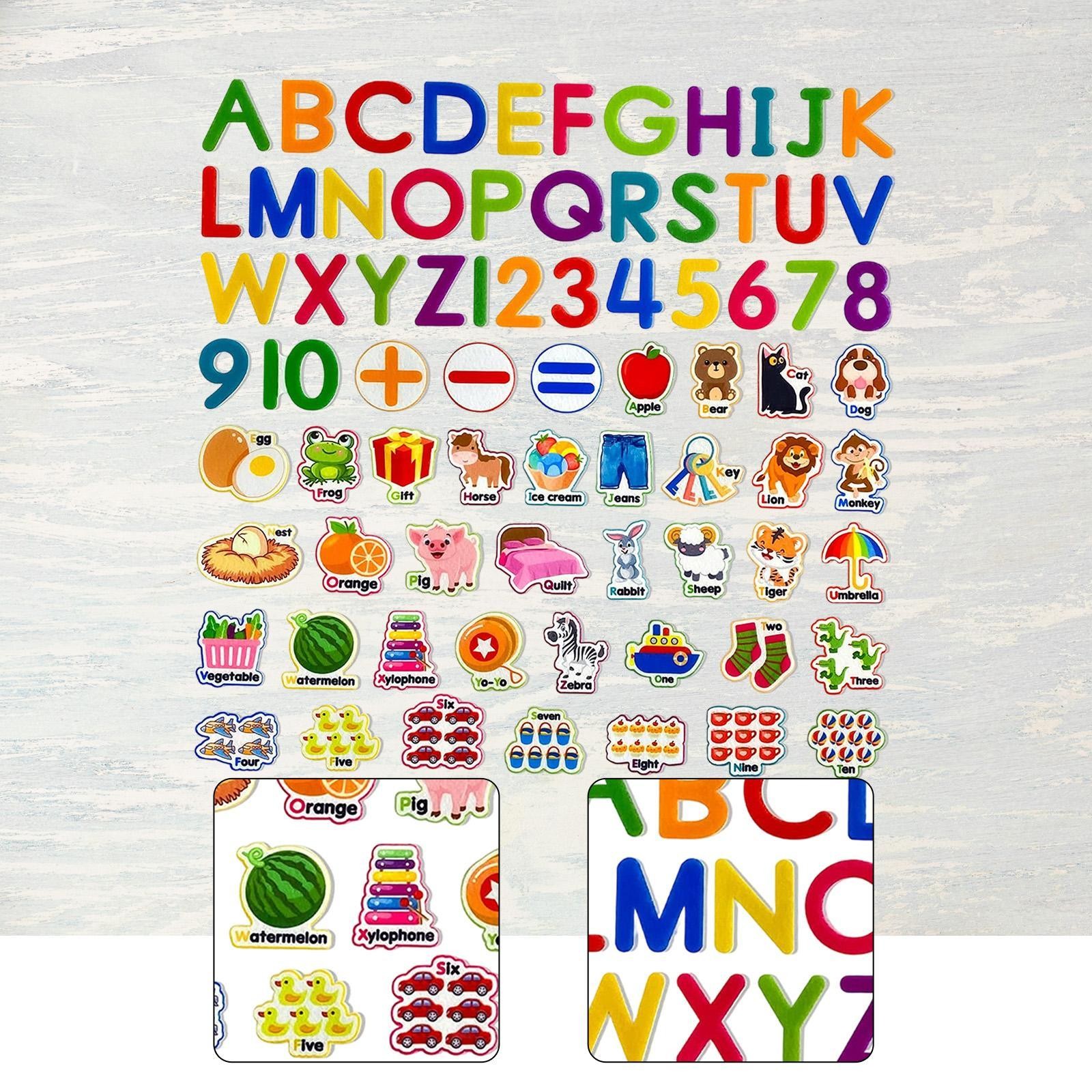 75Pcs Felt Board Story Pieces Set Felt Figures Kit Decoration for Children