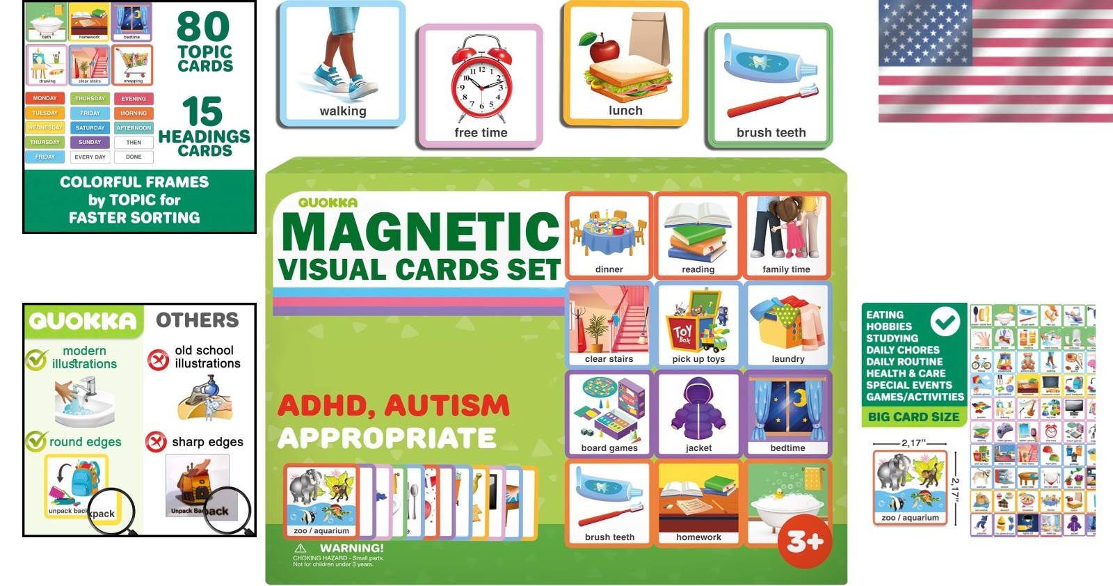 Autism Tools: 95 Reward Cards for Children – Routine Chart
