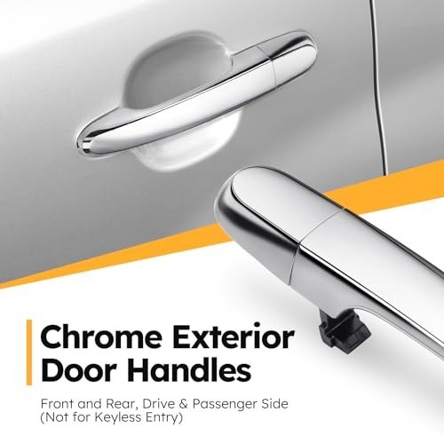 4Pcs Exterior Door Handle Set for Kia Sorento 2011 2012 2013 2014 2015,Front and