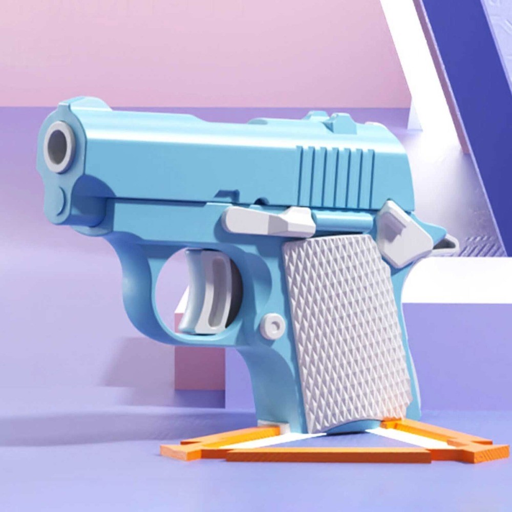 3D Printing Fidget Toy Gun Sensory Toy Anxiety Relief Toy Gravity Gun Adult Gift