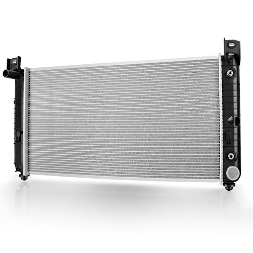DWVO 34 Inch Core Radiator Compatible with Chevy Silverado Suburban Tahoe, Fit