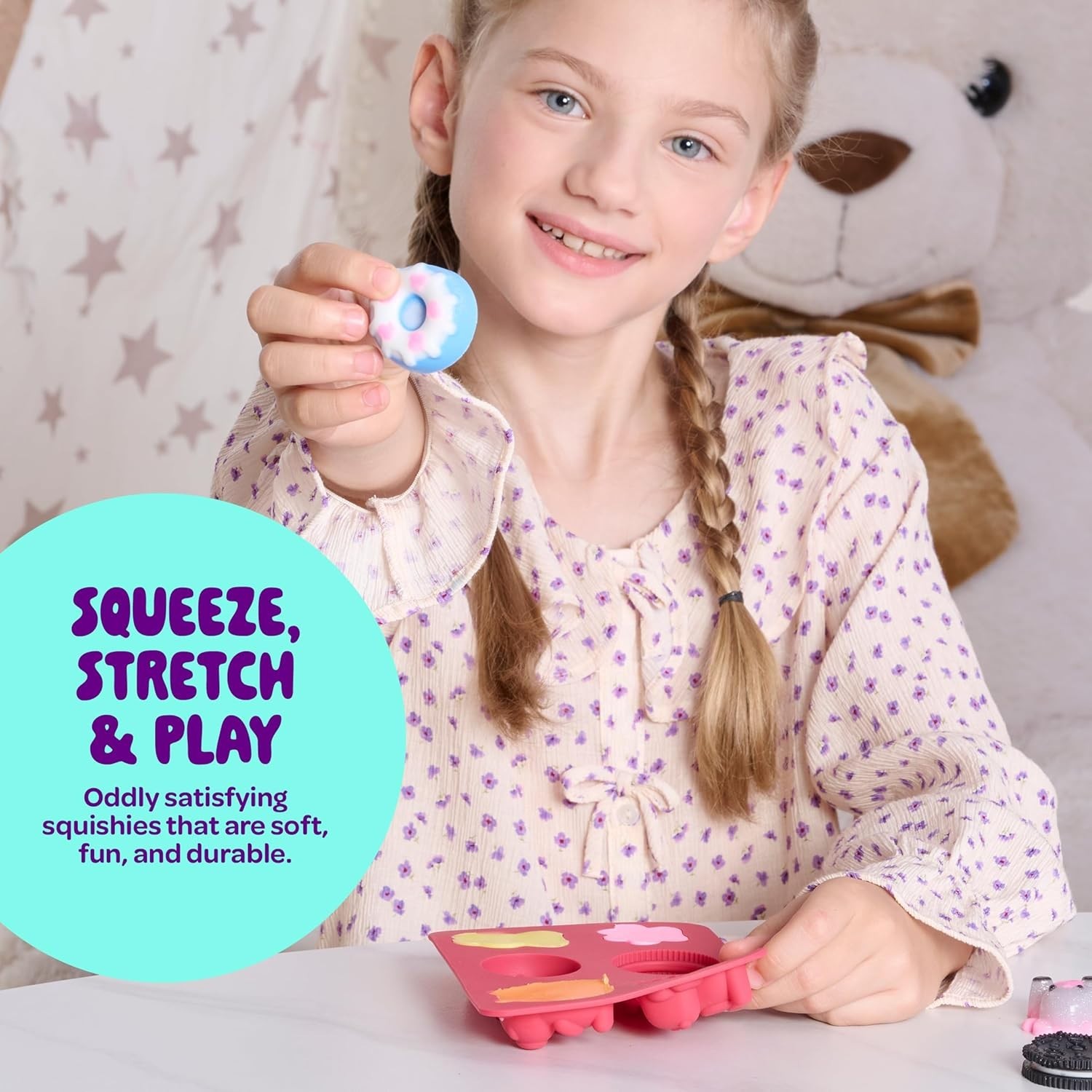 Taba Squishy Making Kit for Kids – Kids Crafts – 6 7 8 9 10 11 12 Year Old Girl