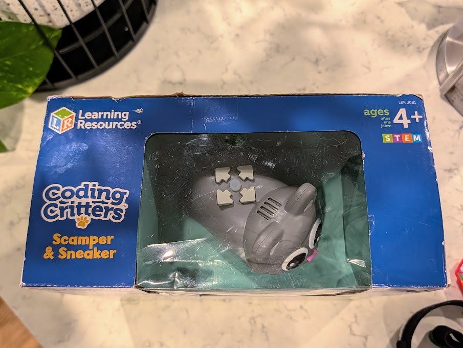 Learning Resources Coding Critters Scamper & Sneaker STEM Toy Preschool Kids NEW
