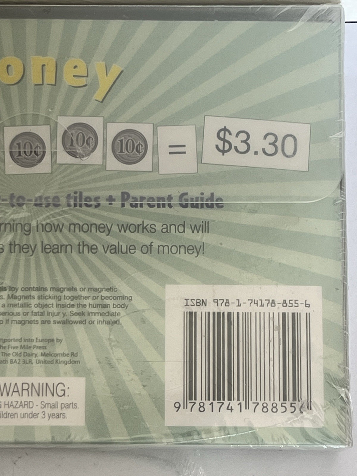 MAGNETIC Kit Wordplay TEACH Money Learning by Five Mile Press KIDS EDUCATIONAL