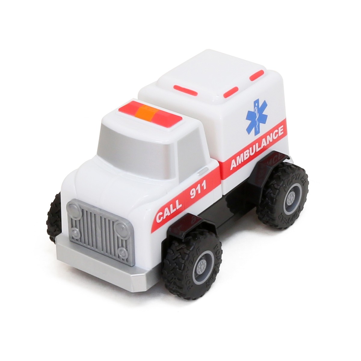 New – Popular Playthings Magnetic Build-A-Truck: Fire and Rescue – Ages 2+