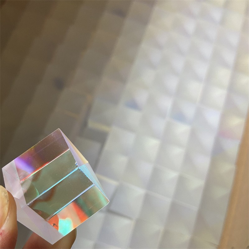 1000PCS 2.2×2.15/2.3/1.9cm Defective Dichroic X-Cube Prism RGB Combiner Splitter