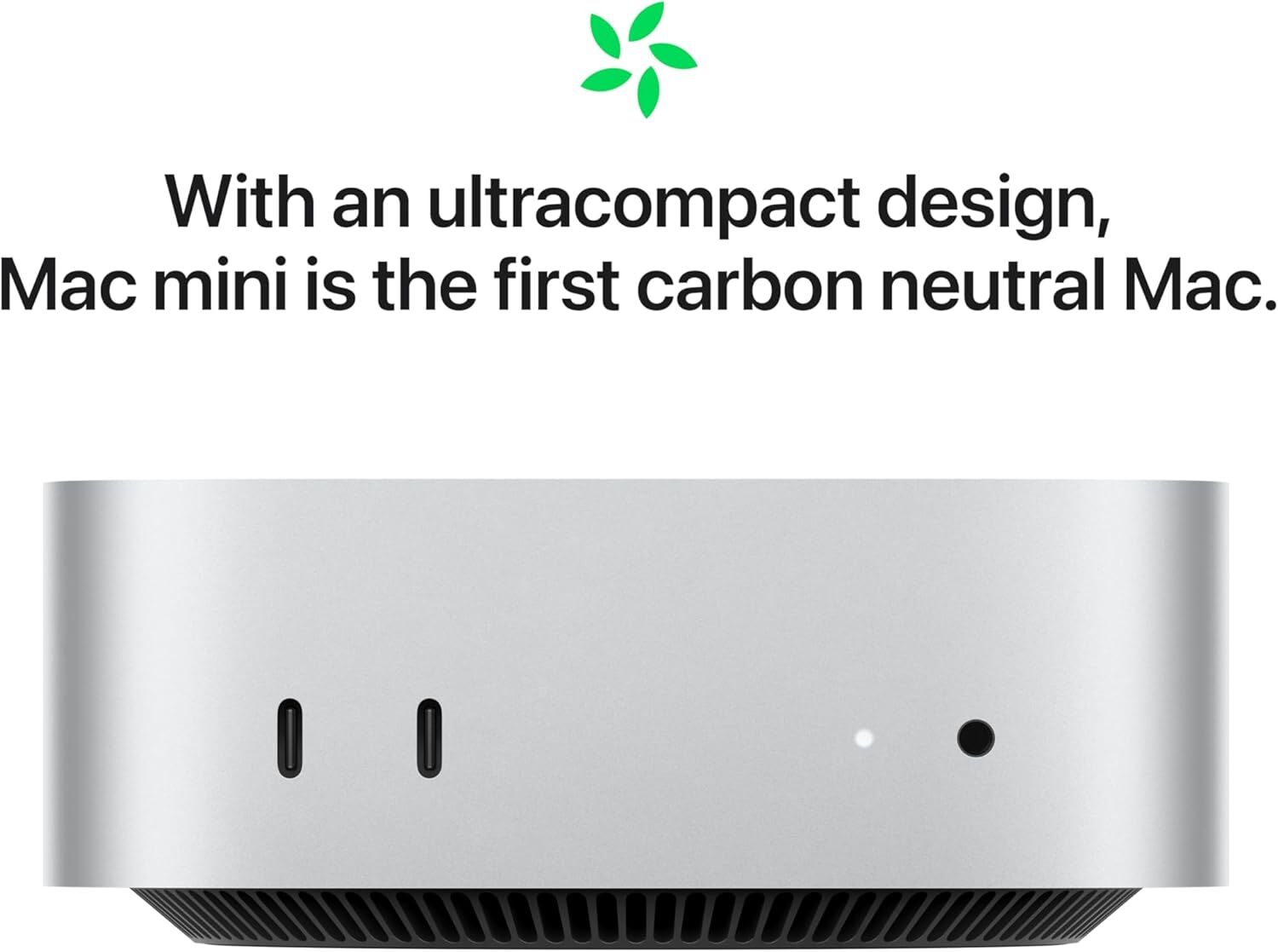 Apple 2024 Mac Mini Desktop Computer with M4 chip with 10‑core CPU and 10‑core
