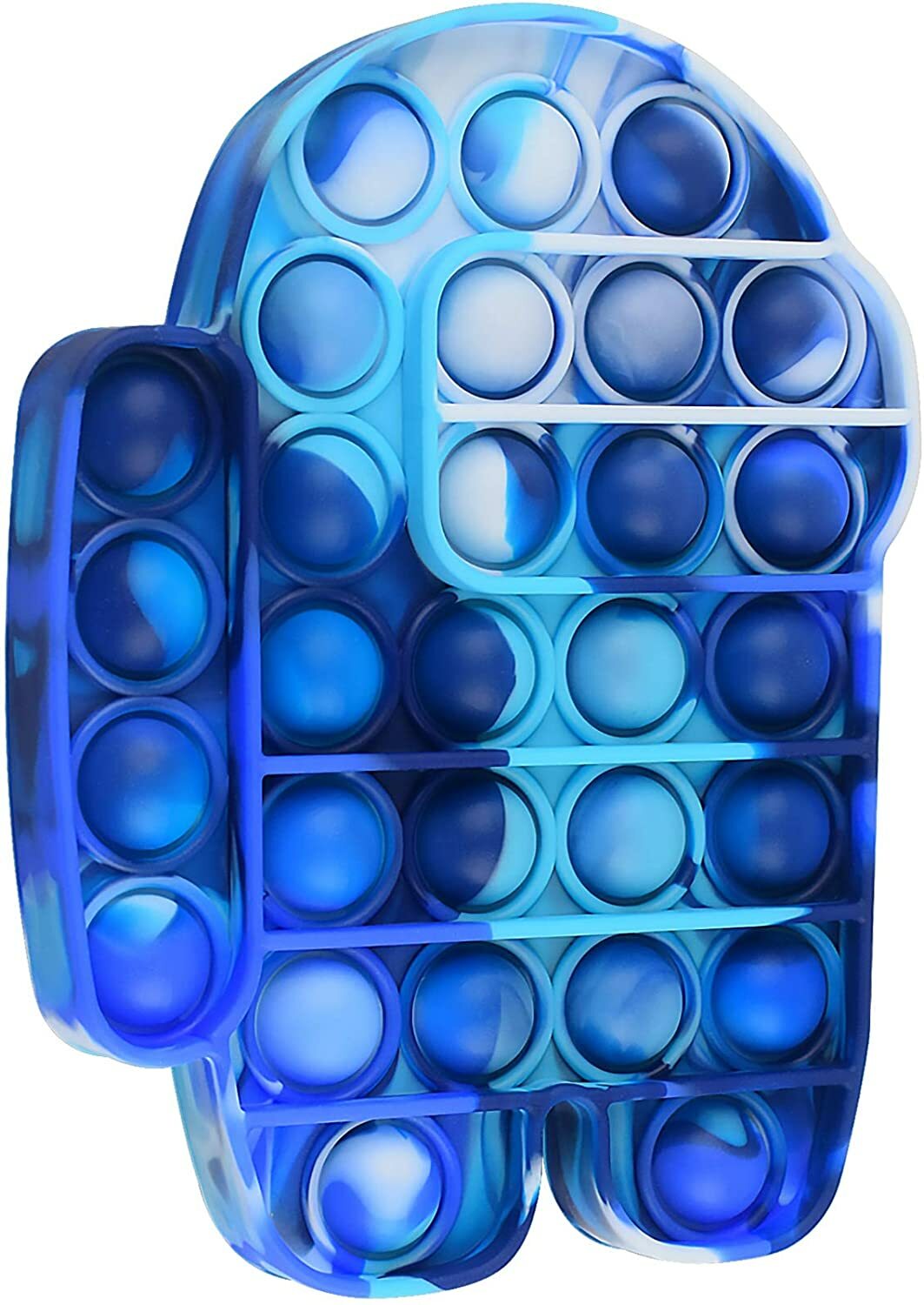 Among Push Pop Fidget Toy Bubble Sensory Stress Relief Kids Family Silicone Game