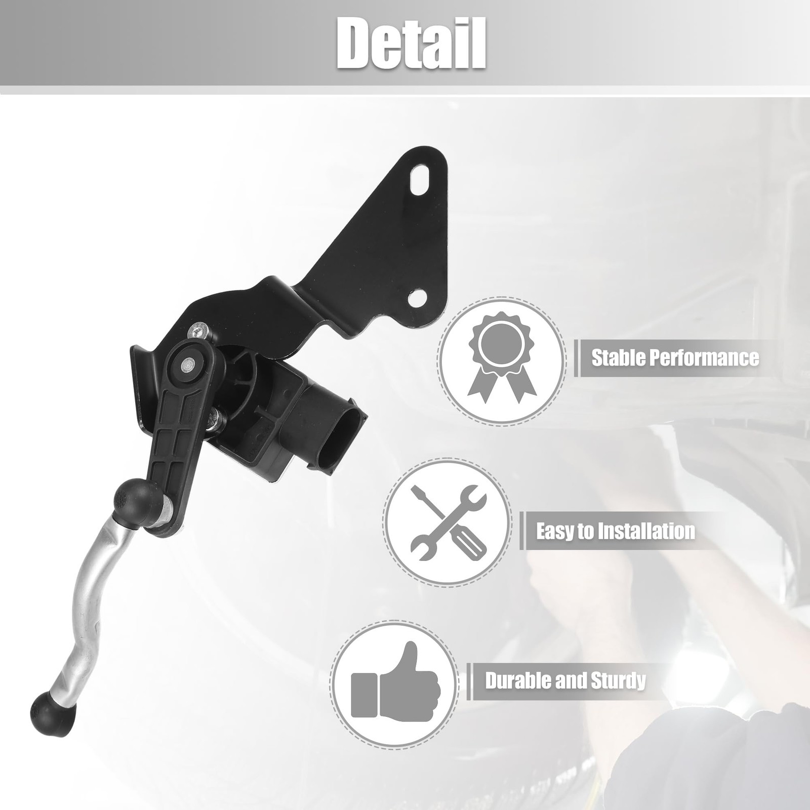 uxcell 2pcs Rear Left Right Side Suspension Ride Height Level Sensor for Ram …