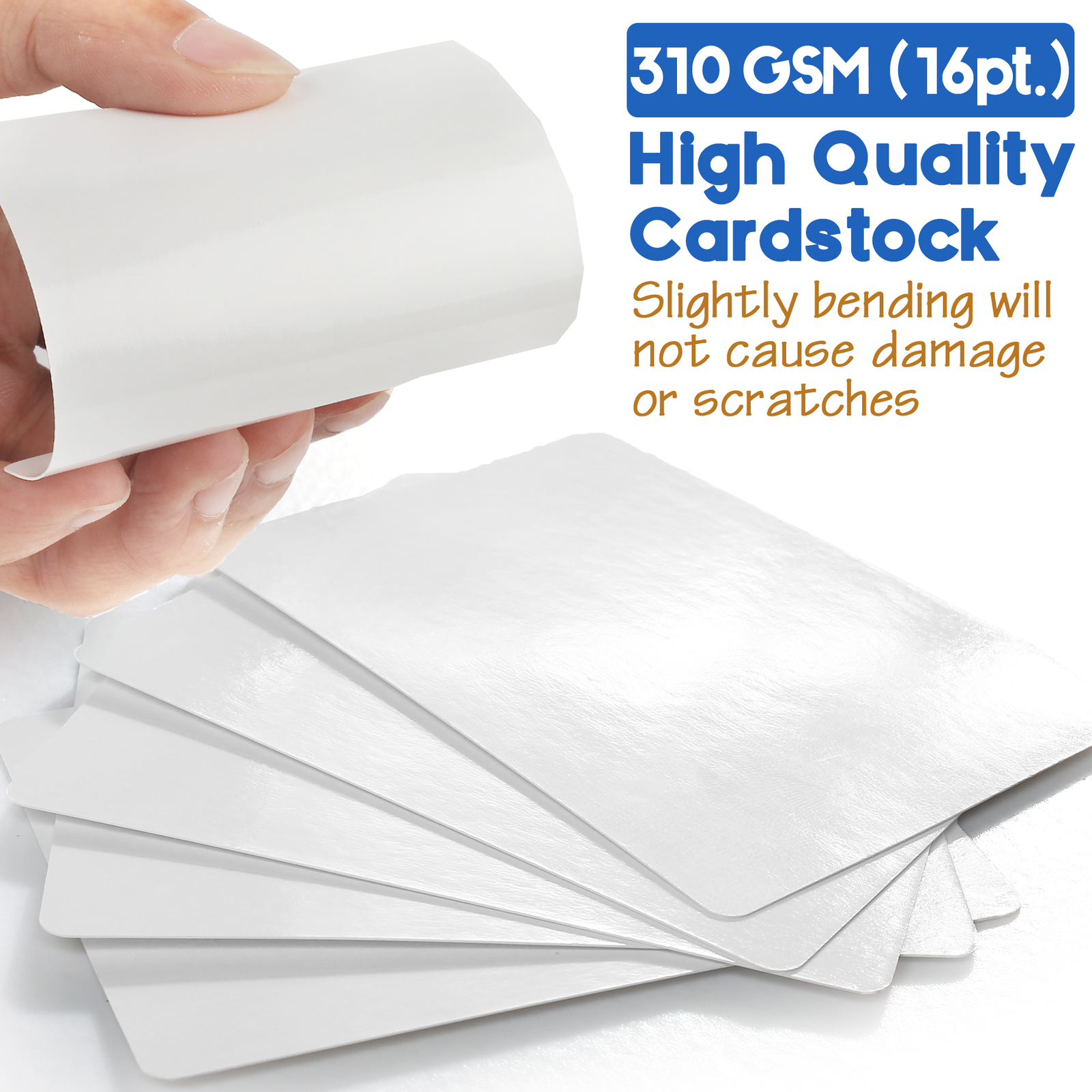 Dry Erase Blank Playing Cards Kids Learning Game Card Message Gift Flash Cards