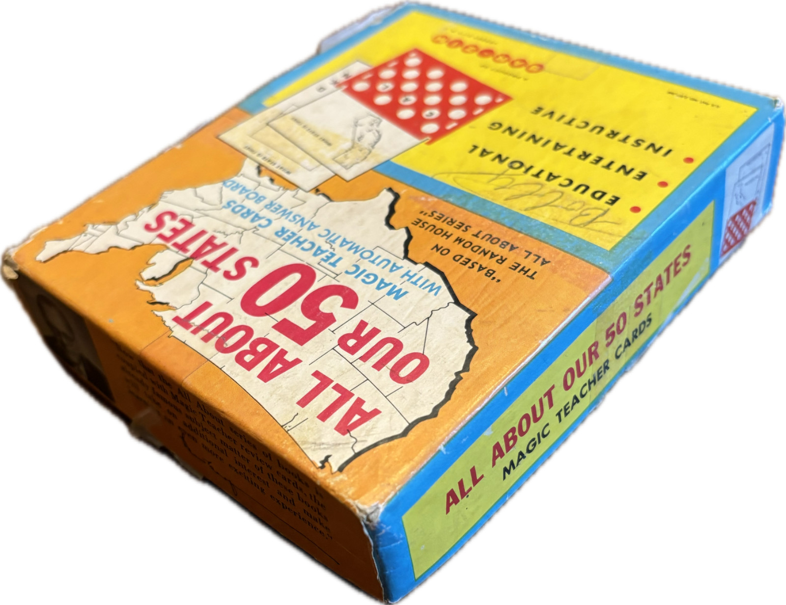 Bar-Zim “All About Our 50 States” Vintage Magic Teacher Cards