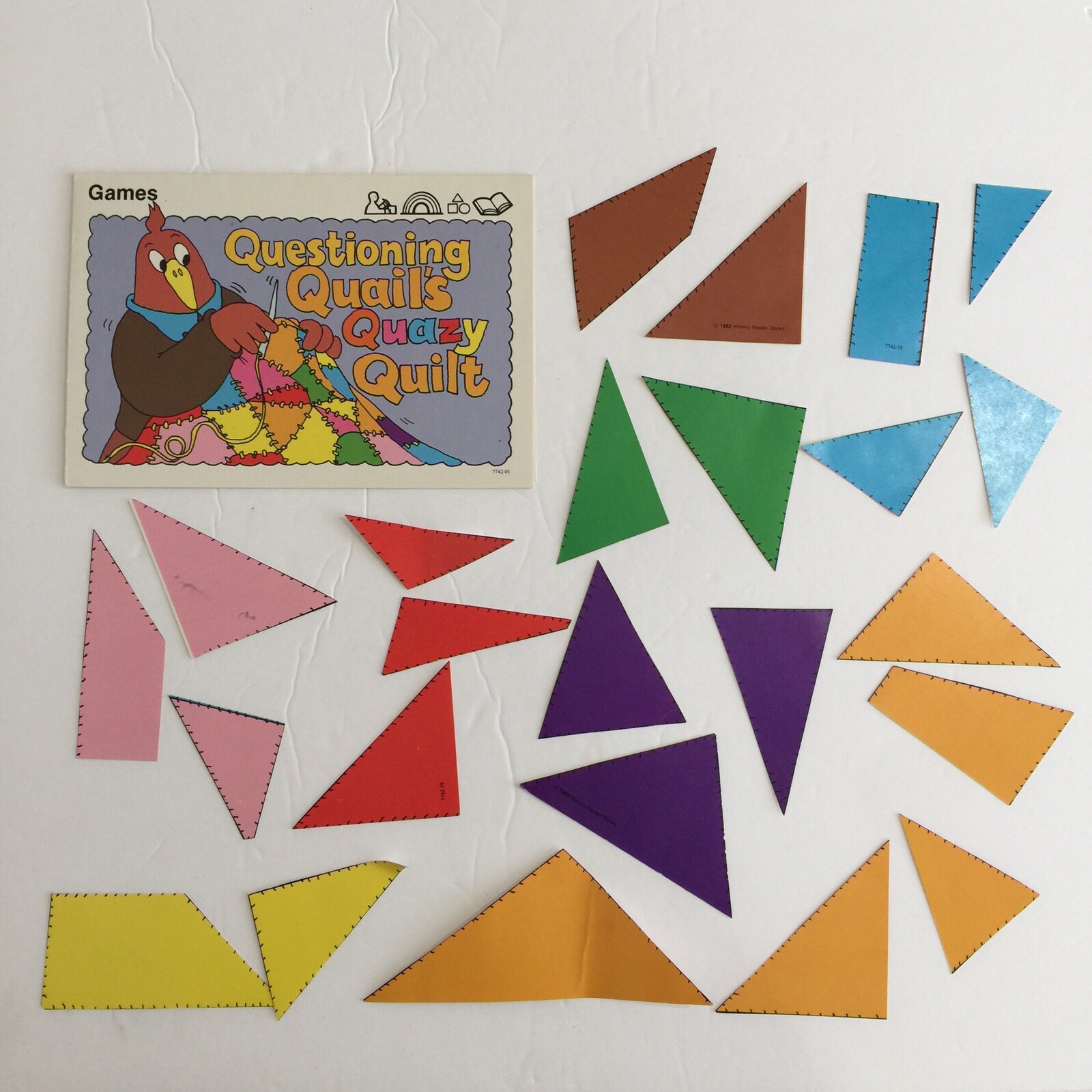 Sweet Pickles – Preschool Program Homeschooling Learning Cards – Quilt Game
