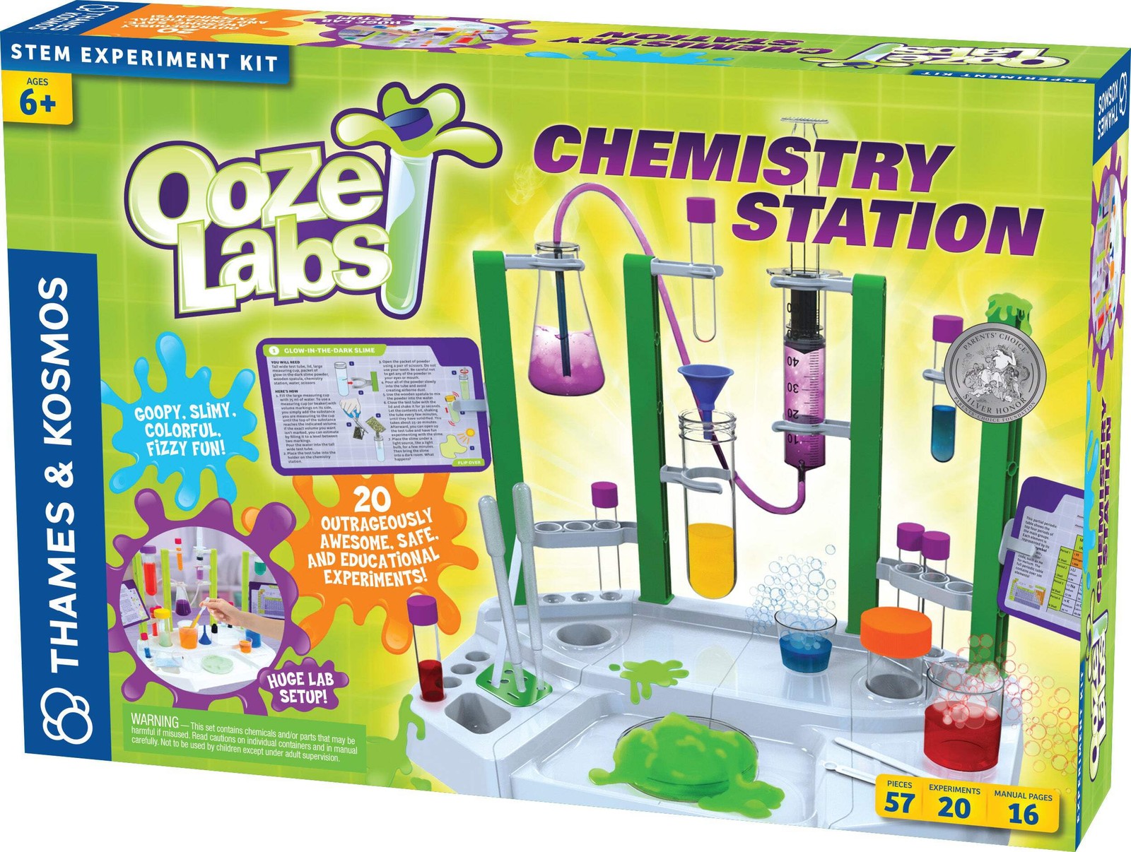 Thames & Kosmos Ooze Labs Chemistry Station Kids Science Kit STEM Toy Brand New