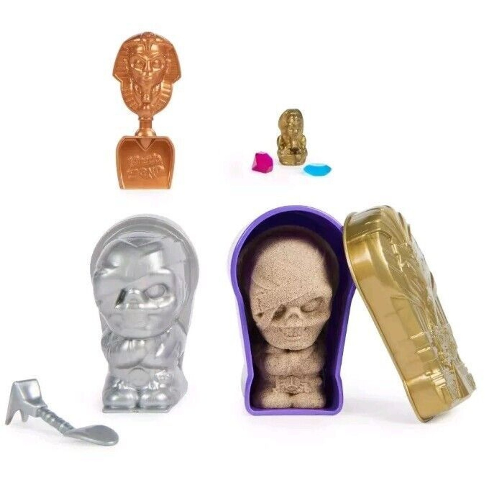 Kinetic Sand, Mummy Tomb with 6oz Brown Play Sand