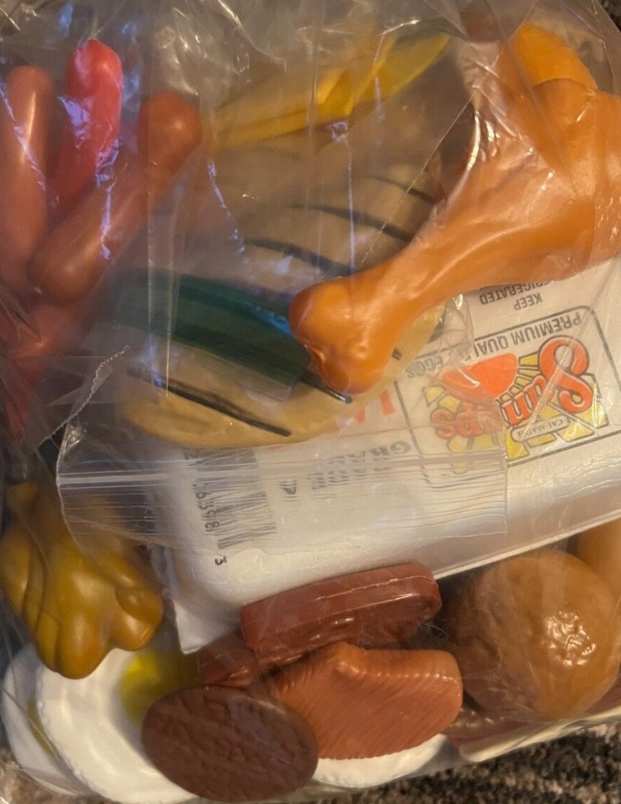 You Pick Playgo Toys & More MISC Meat Eggs Cheese Hot Dogs Chicken Pretend Food
