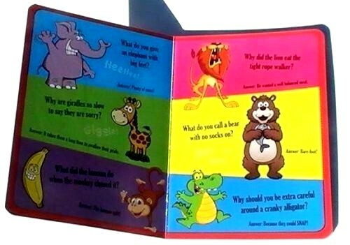 Crazy Silly Animals Knock-Knock Funny Jokes & Riddles Board Books CHOICE 5 NEW!