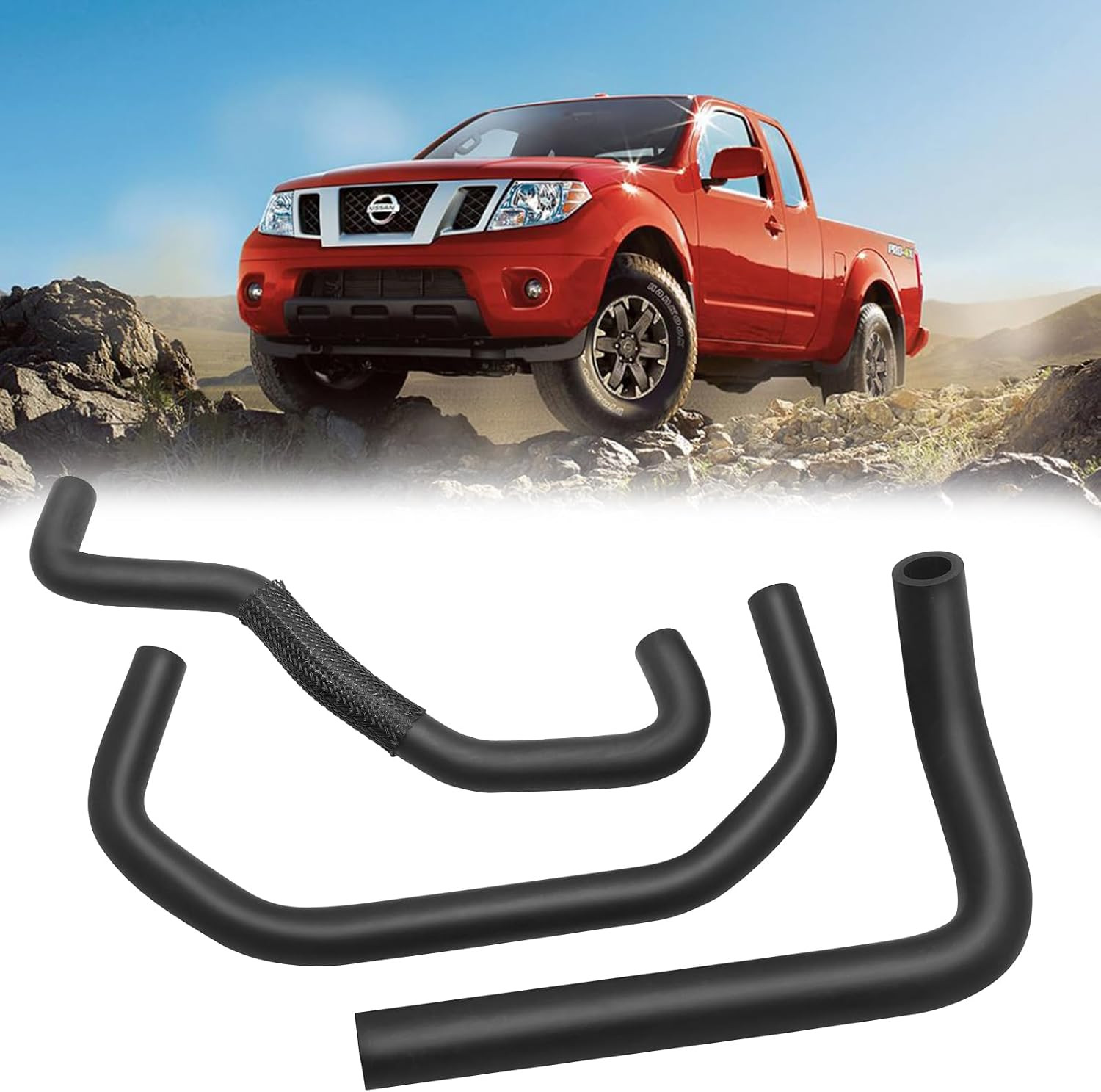 Jaronx 3PCS Breather Hoses Compatible with Nissan Pathfinder 2005-2012 | Frontie