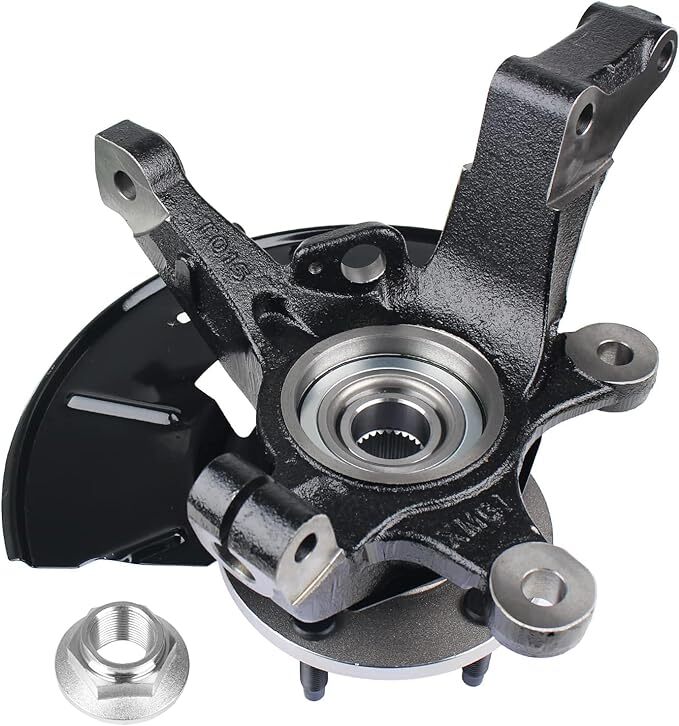Front Left Complete Wheel Hub Bearing Steering Knuckle Assembly For 2005-2012 F