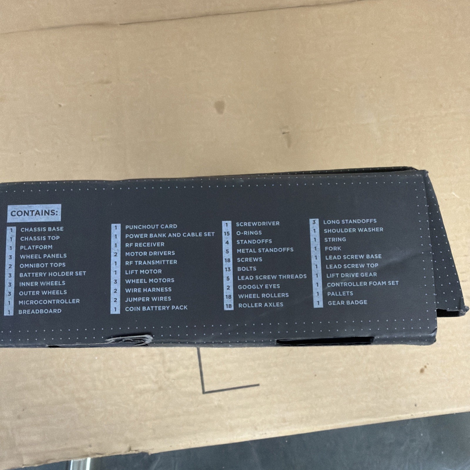Crunch Labs Hack Pack 011 Omnibot Forklift Kit