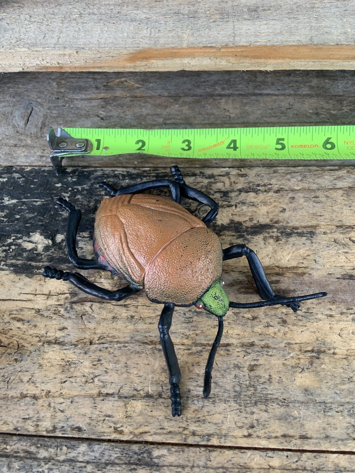 Vintage Plastic Beetle,Weevil Toy Very-China- Halloween Prop-Aquarium Decor VW