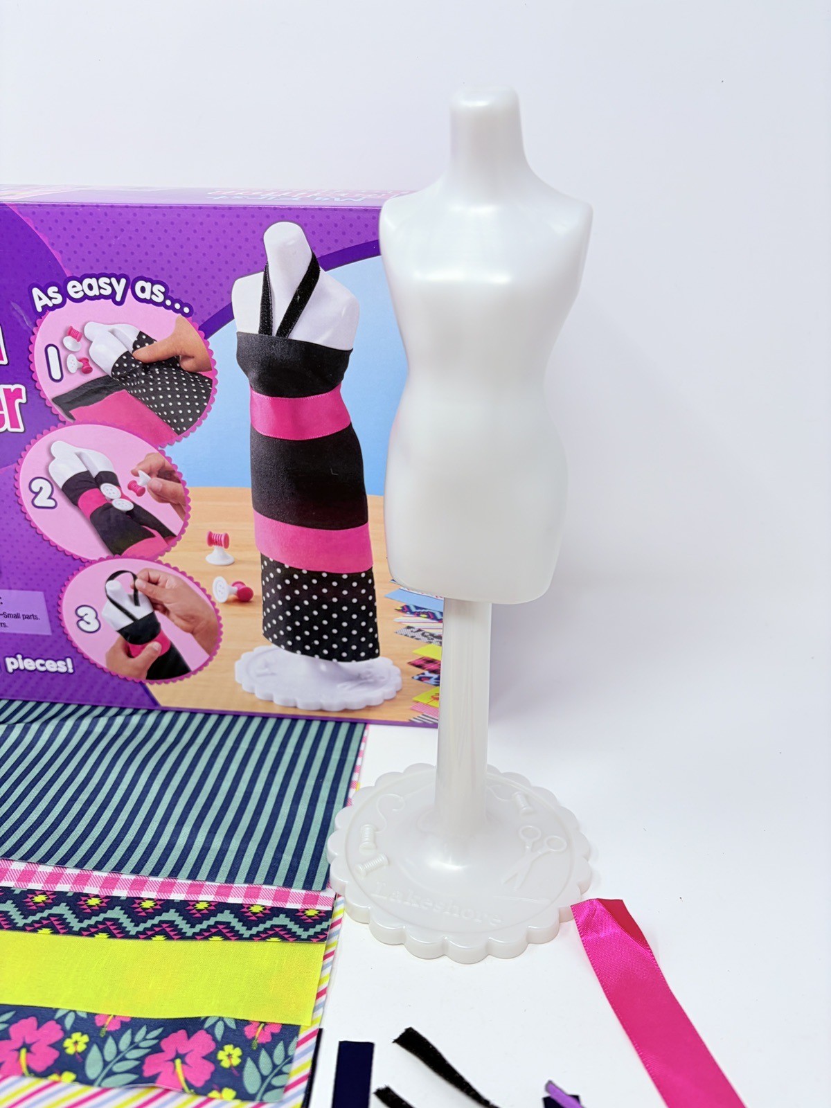 Lakeshore My First Fashion Designer Toy Kit Near Complete