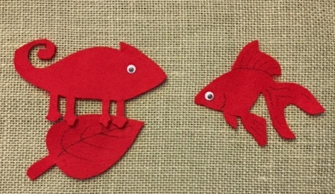 A Color of His Own Fun Felt Set for Felt Boards & Learning Play