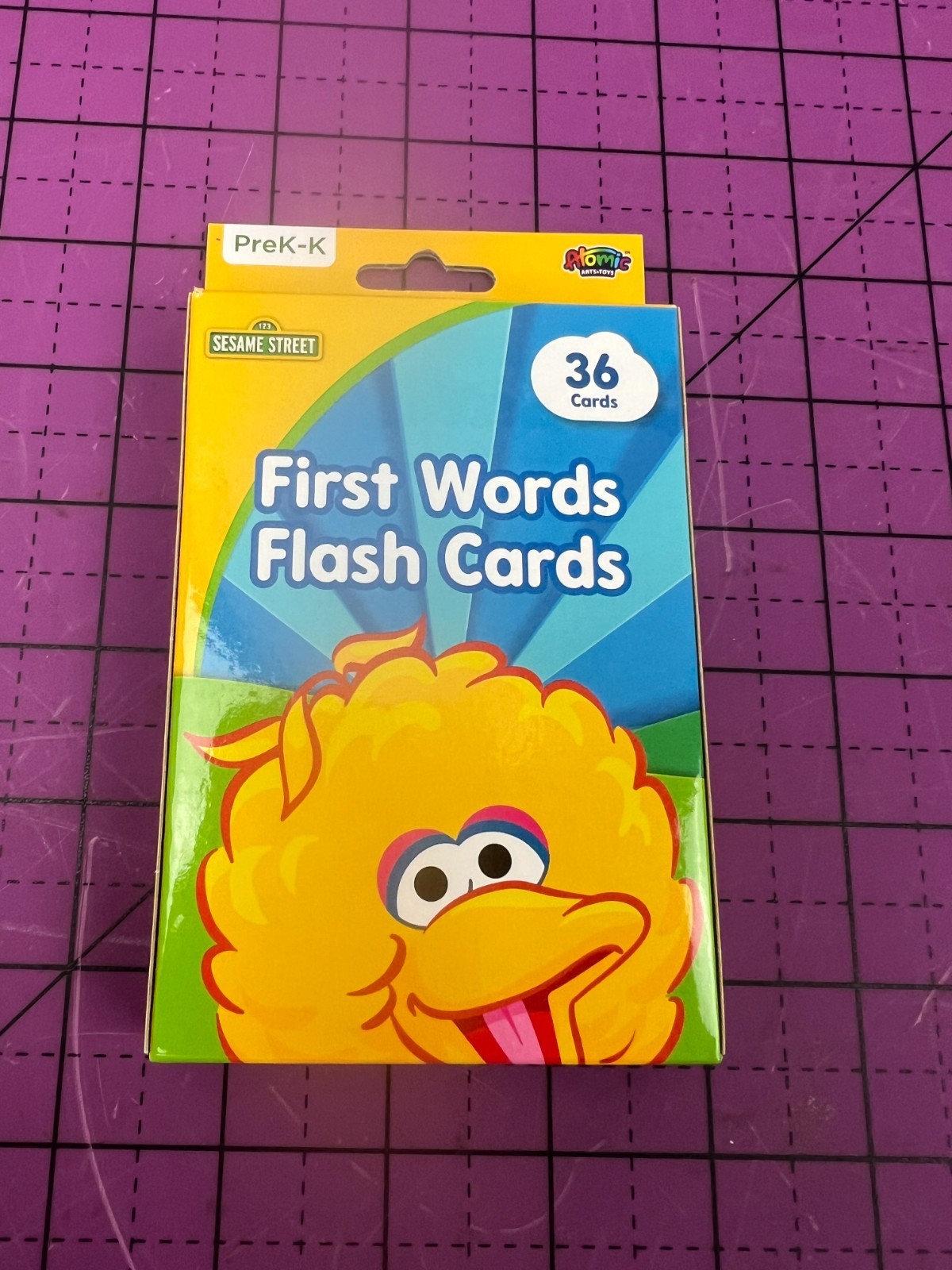 NW 4Sesame Street FlashCards Learning First Words Numbers Colors Shapes Alphabet