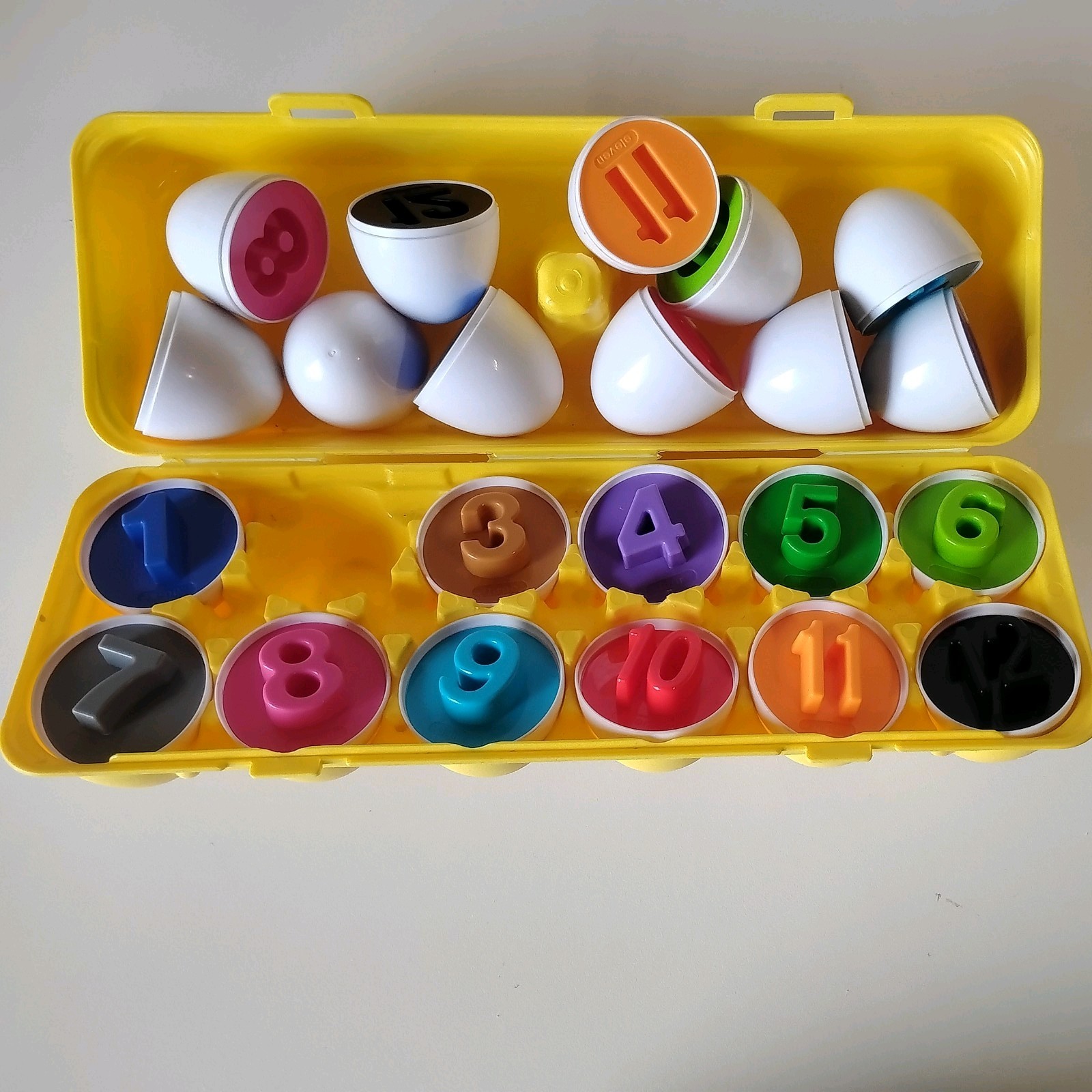 KidzLane Match & Count Eggs In Carton Incomplete Set Matching Counting Toy
