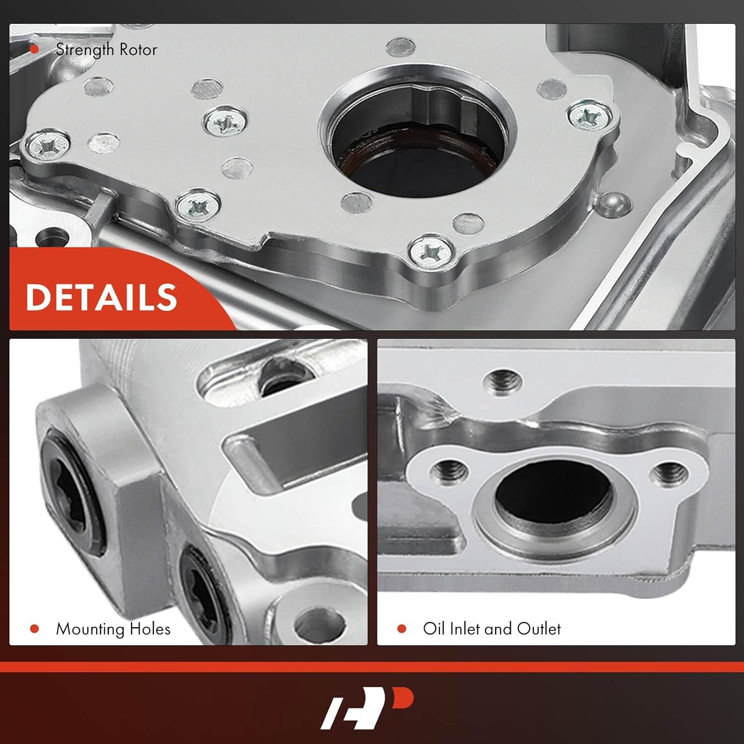 APM Engine Oil Pump with Gasket Compatible with Honda Accord 2008-2012,