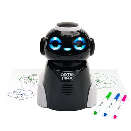 EDUCATIONAL INSIGHTS ARTIE MAX CODING DRAWING ROBOT STEM ROBOT EI-1126 – BLACK