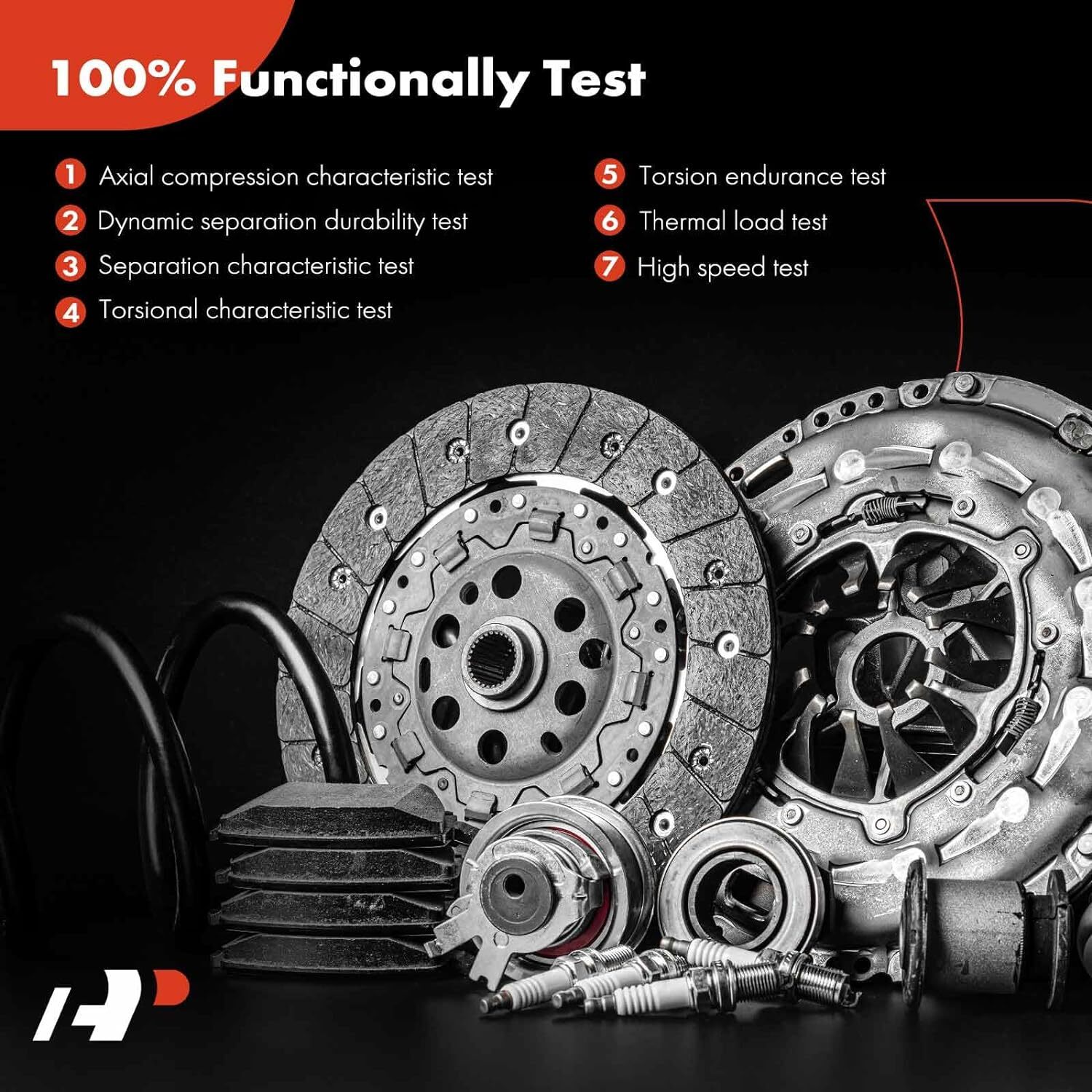 APM Transmission Clutch Kit Set Compatible with Hyundai Accent 2001-2009 &