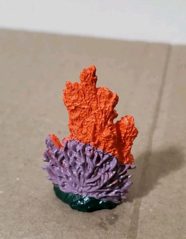 Safari Ltd Red Coral Reef Figurine – Miniature Aquarium Ocean Decor Toy