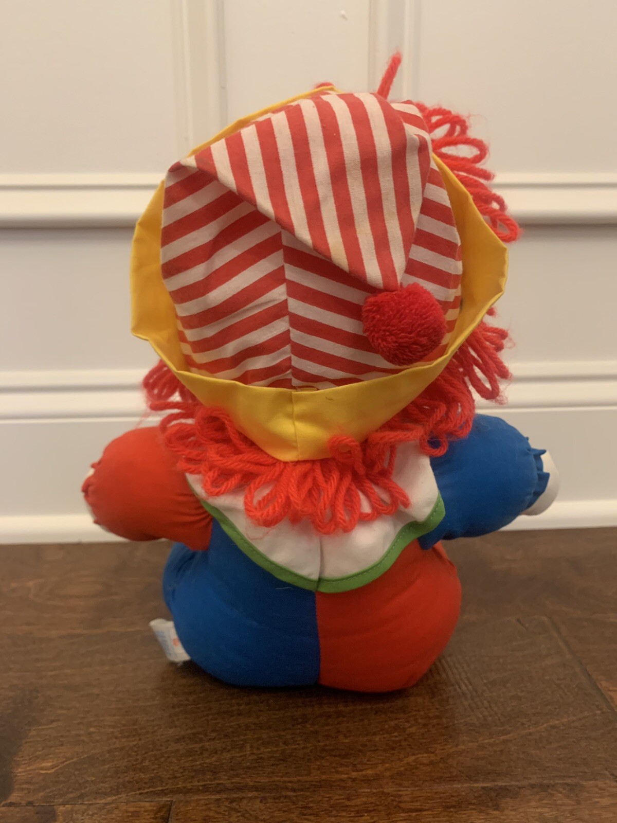 Vintage 1983 American Greetings Amtoy Doll 16” Learn to Dress Clown EUC Vtg 80s