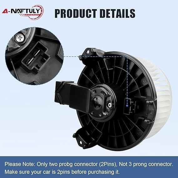 AC Blower Motor with Fan Replacement Fits for Toyota Corolla Scion 700230