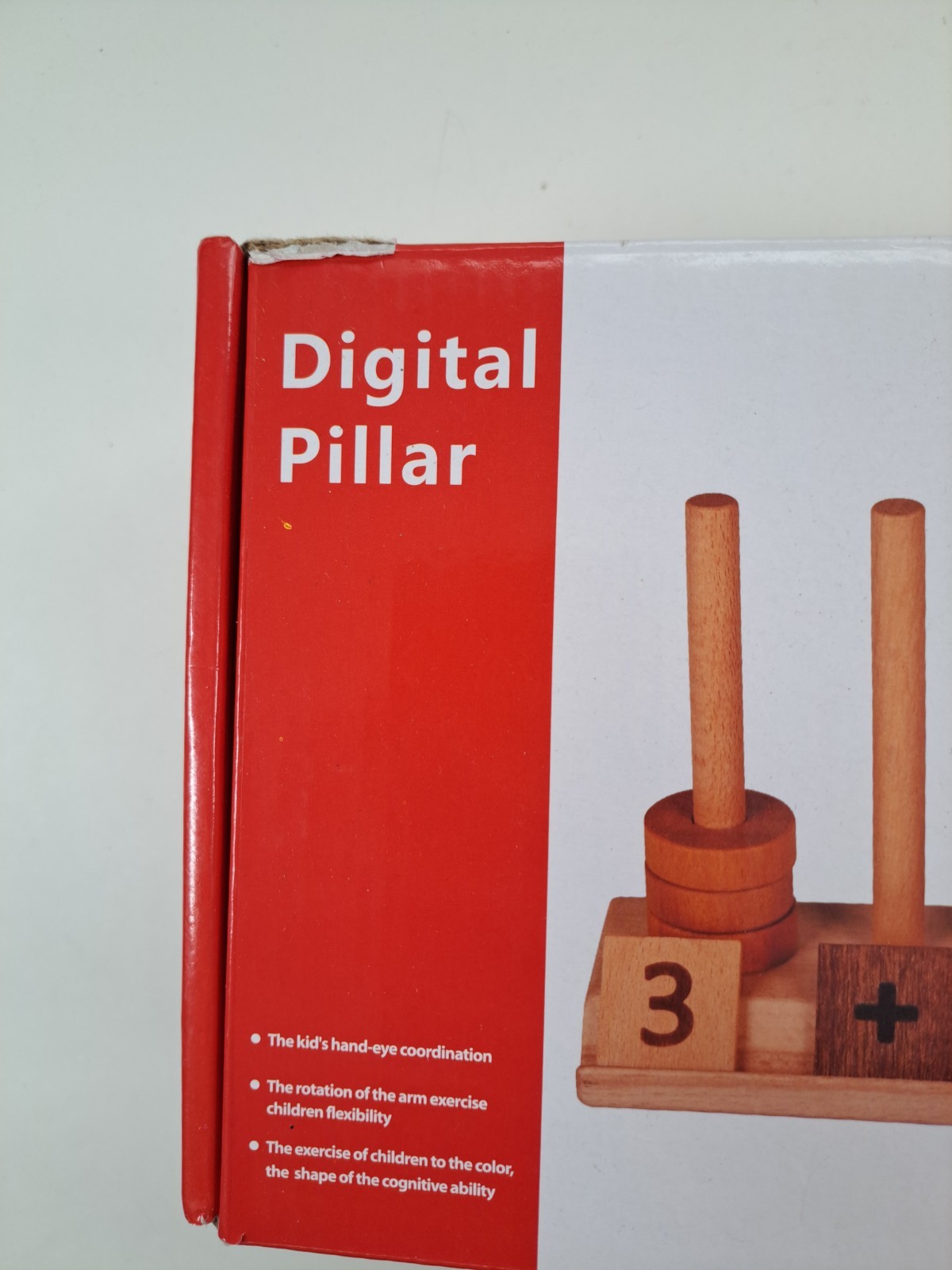 Digital Pillar Kids Wooden Math Activity