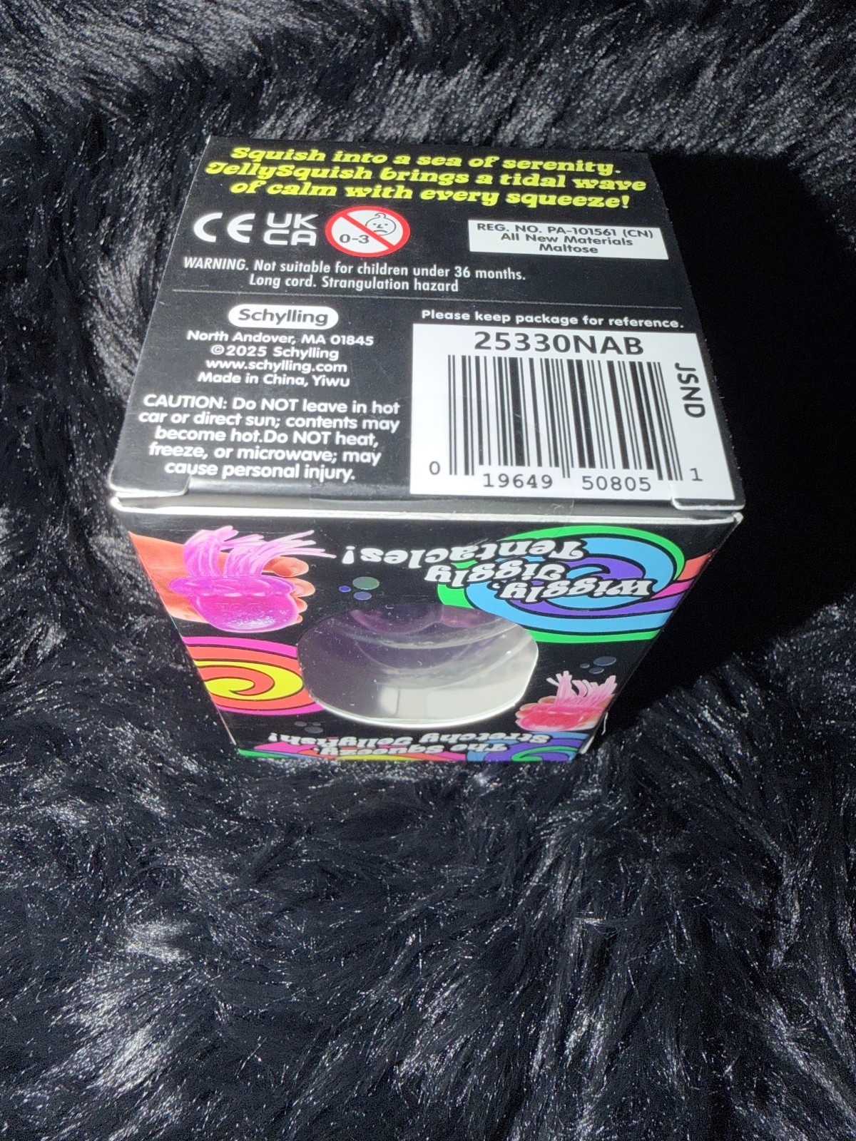 IN HAND AUTHENTIC Schylling NeeDoh Jelly Squish Purple – Jellyfish Ships FAST!