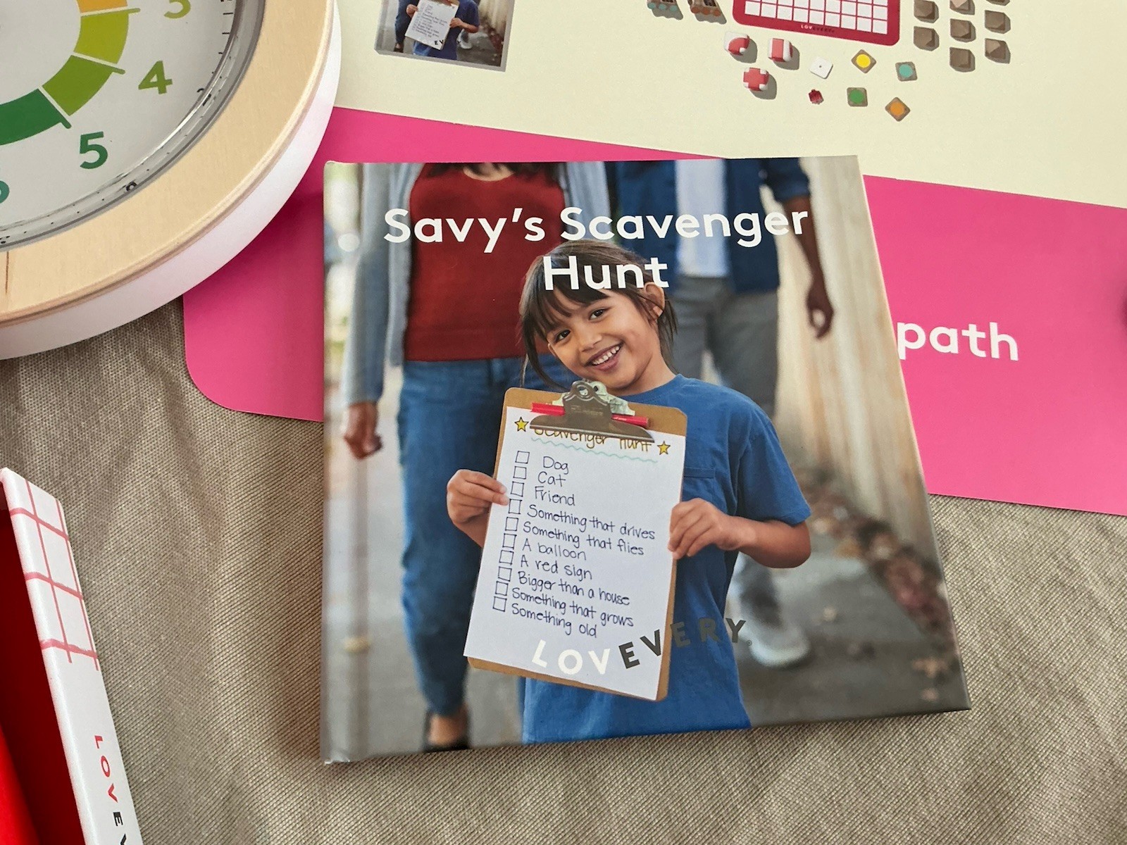 LOVEVERY The Planner Play Kit 58, 59, 60 Months NEW Complete Montessori