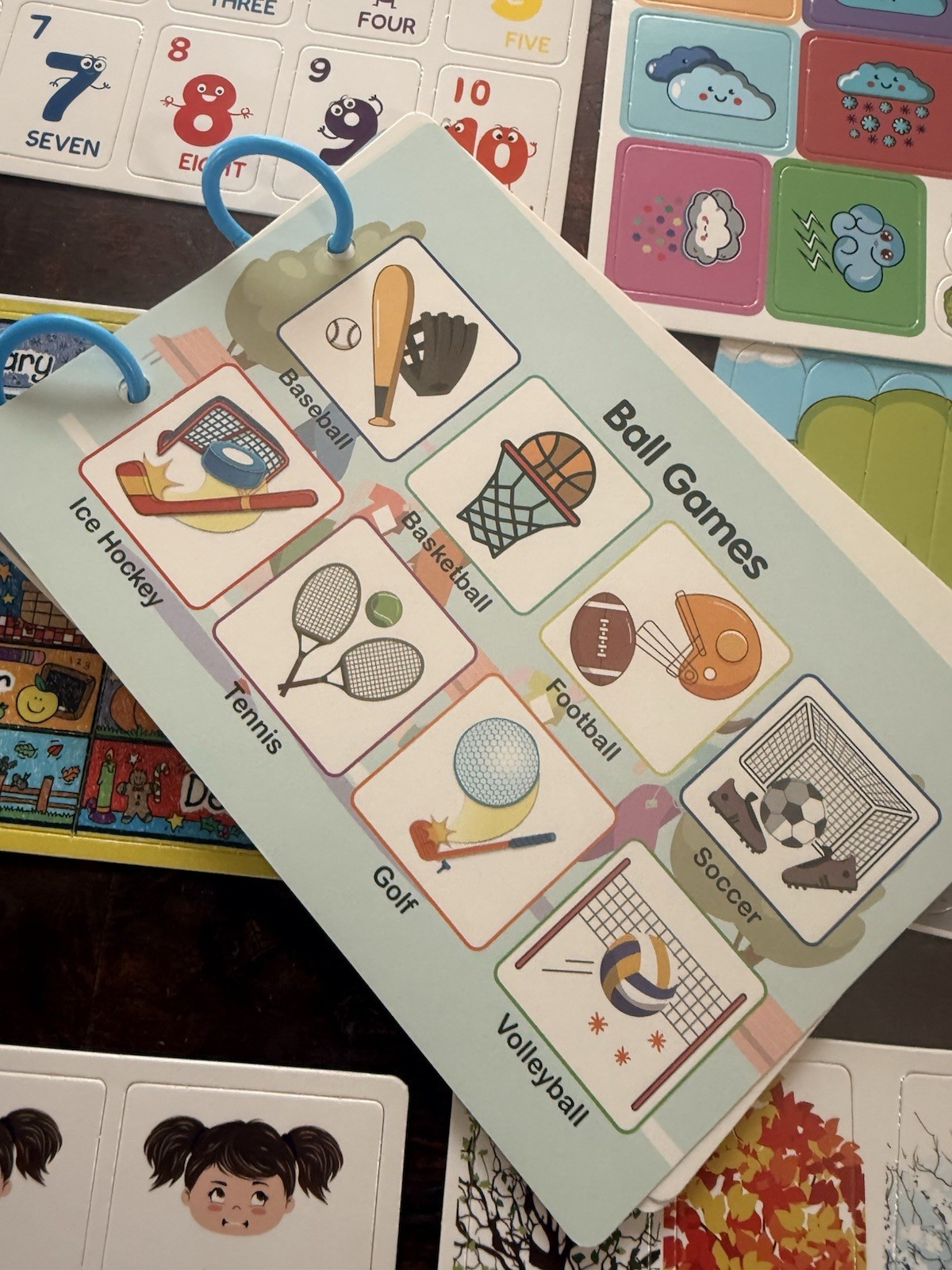 Montessori Preschool Learning Board Set