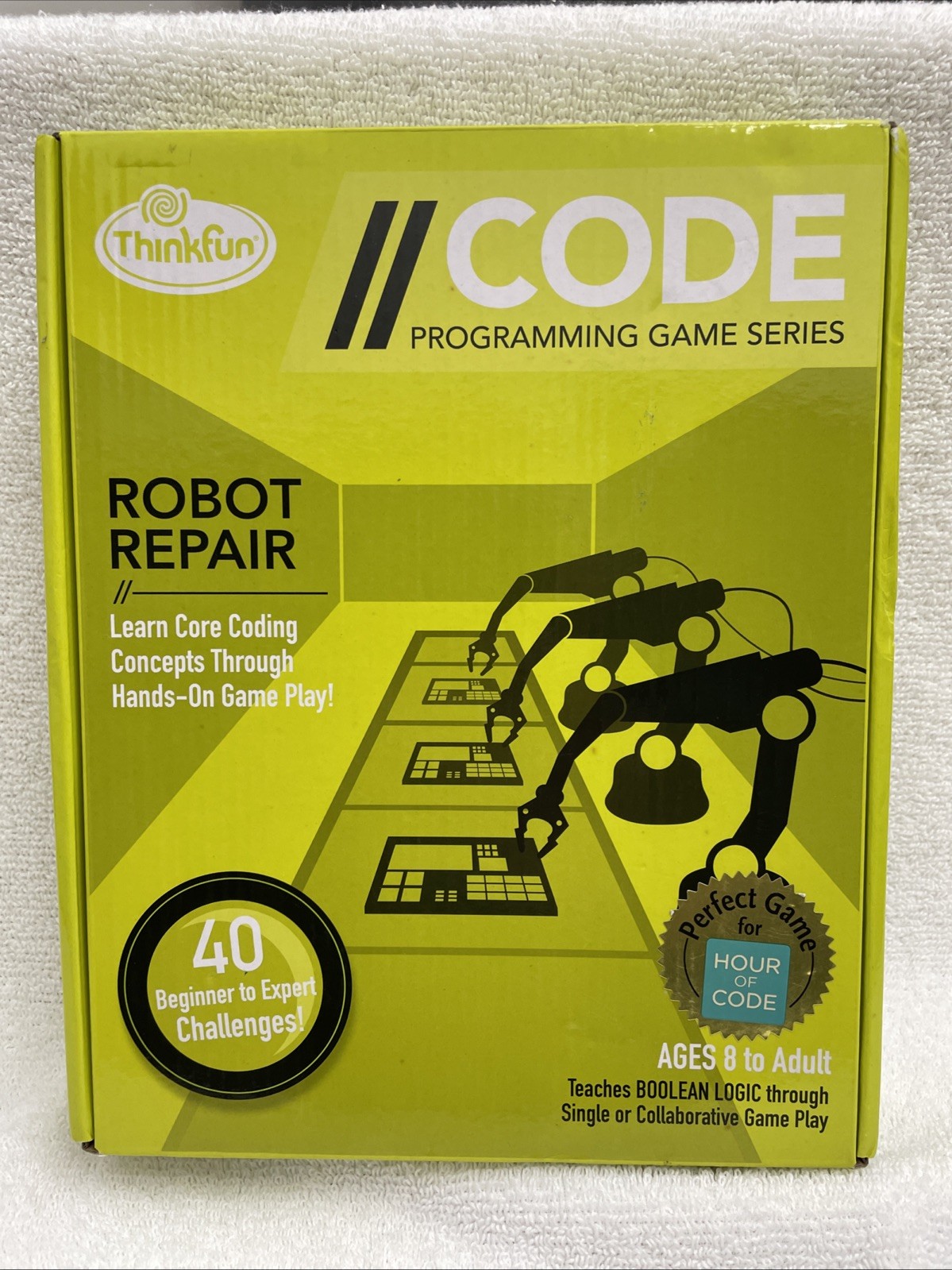 STEM Code Programming Game Series Robot Repair Thinkfun Coding Concept NEW B40