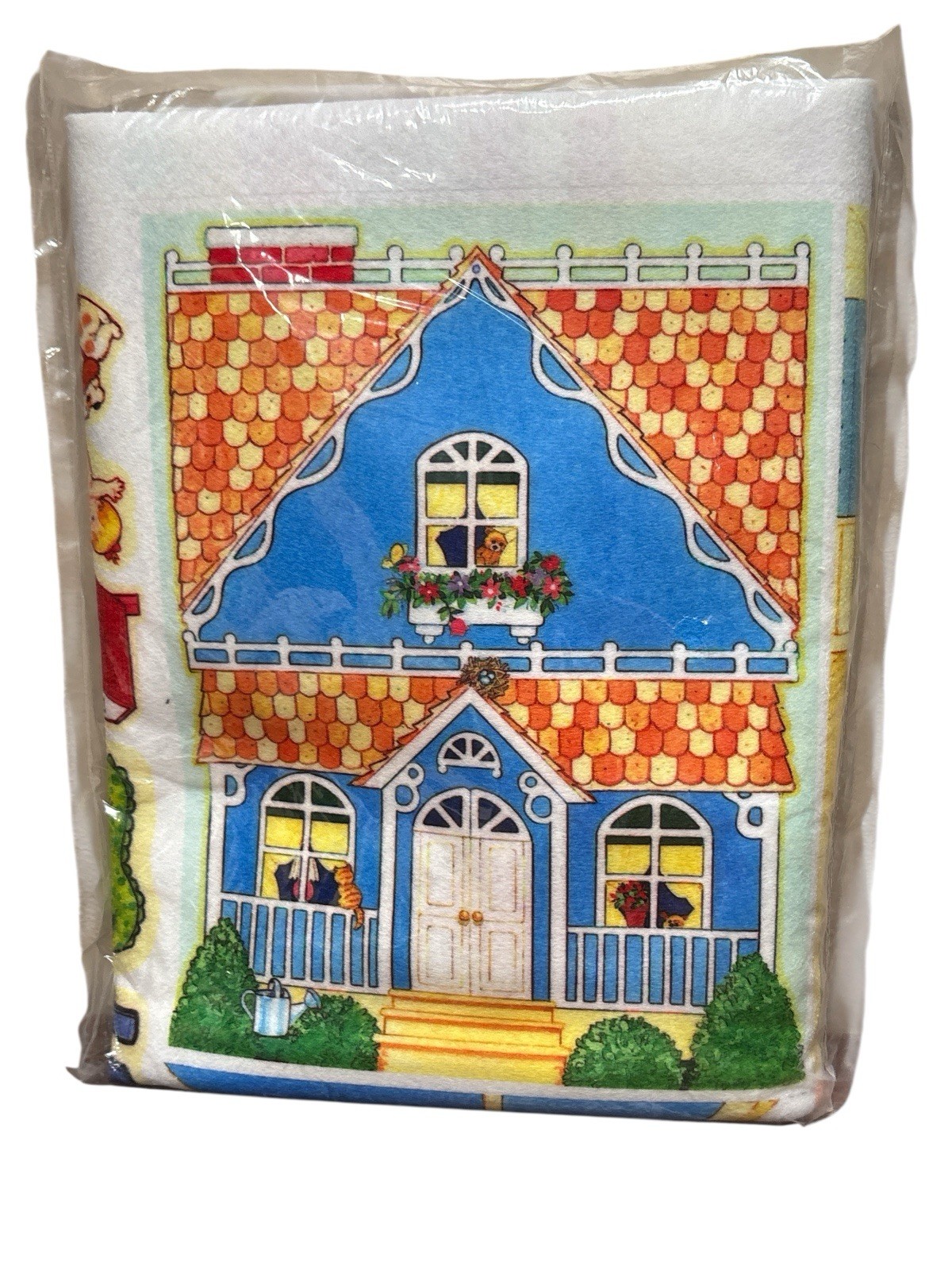 The Story Teller See Touch Learn Felt Cut-Outs BETTY LUKENS HOUSE School 80s USA
