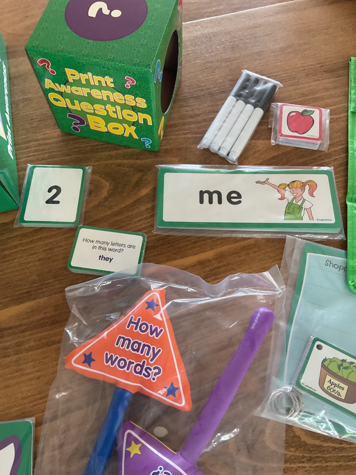 Lakeshore Learning Print Awareness Kit NIB