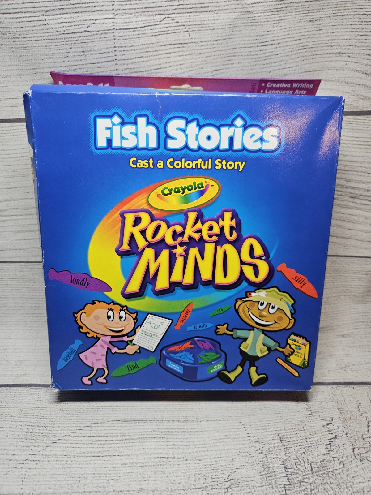 Vintage Crayola Rocket Minds FISH STORIES Learning Game – New Old Stock 2003