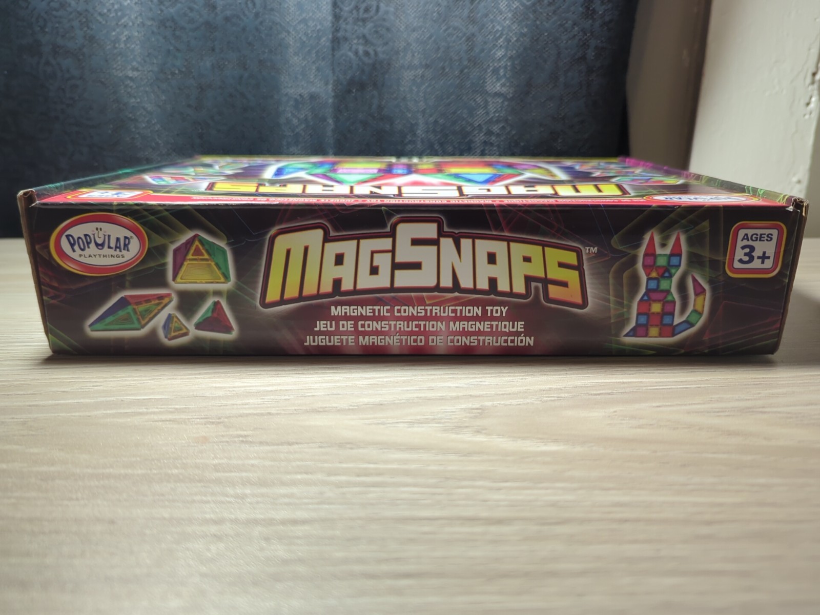 Popular Playthings MagSnaps 48 Piece Set – Ages 3+ | 1+ players
