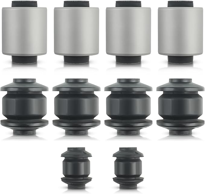 10PCS Rear Arm Bushing & Rear Lateral Upper Lower Arm Bushing Kit Fit for Toyota