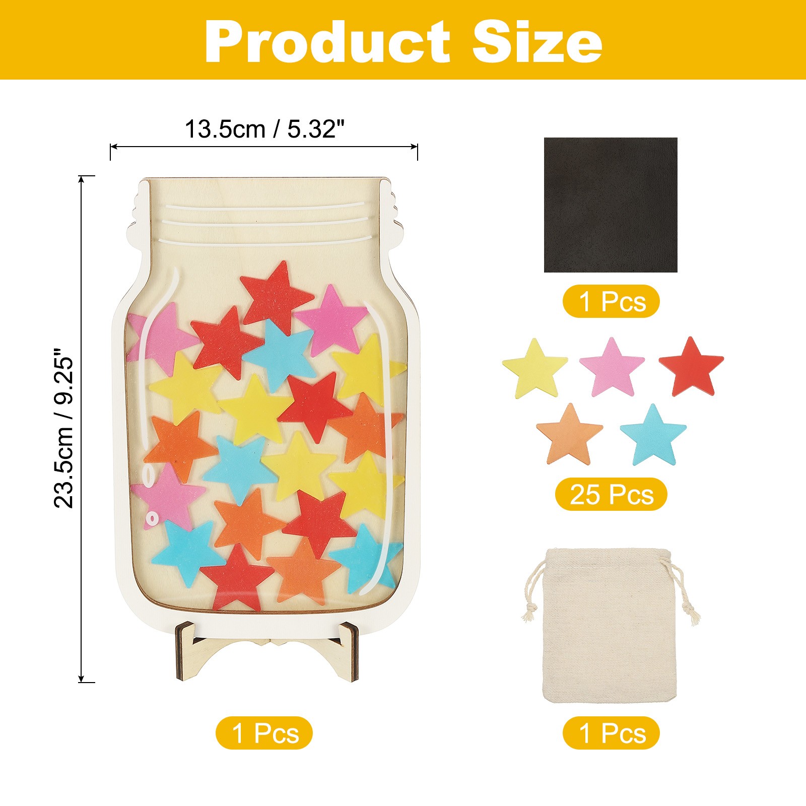 Reward Jar Colorful Star Jar Reward Chart for , Mixed Color