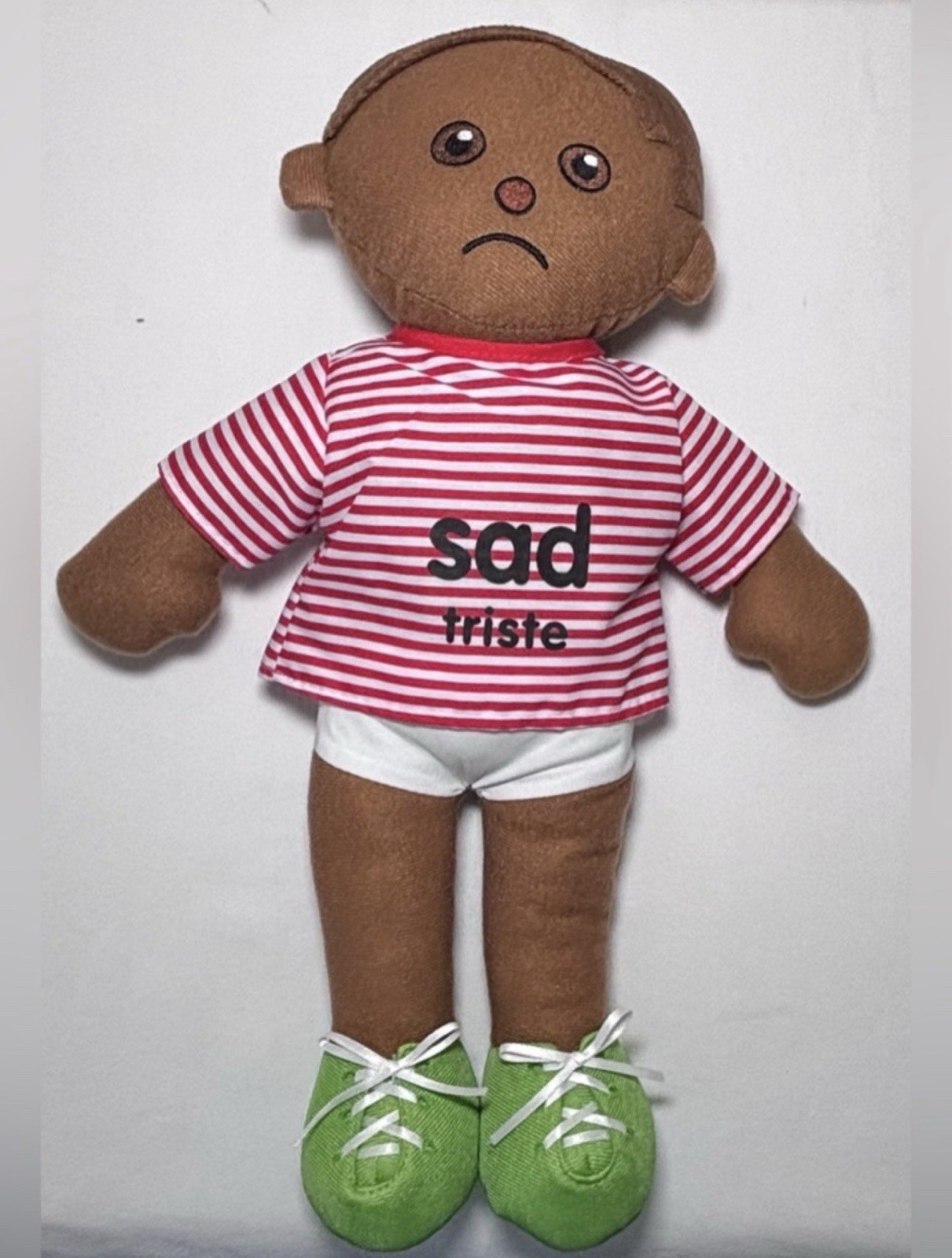 Excellerations Emotion Dolls 18” Bilingual, Educational Plush Toys